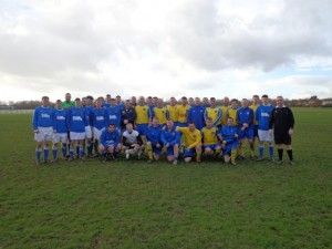 The players who took part in last years game.