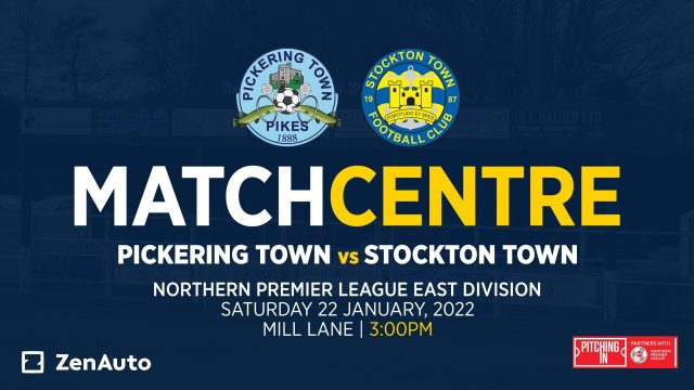 MATCH CENTRE | Pickering Town vs Stockton Town