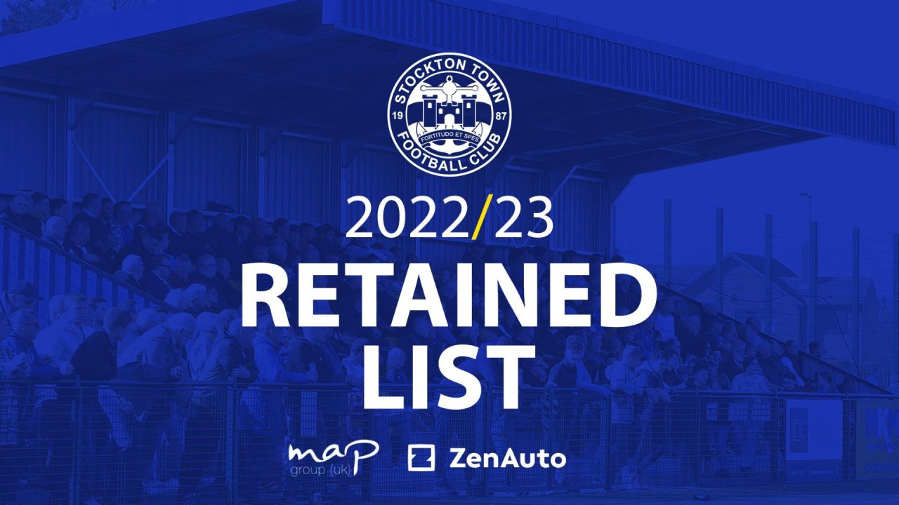 Stockton Town Retained List 2022/23