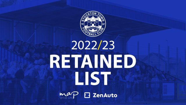 Stockton Town Retained List 2022/23