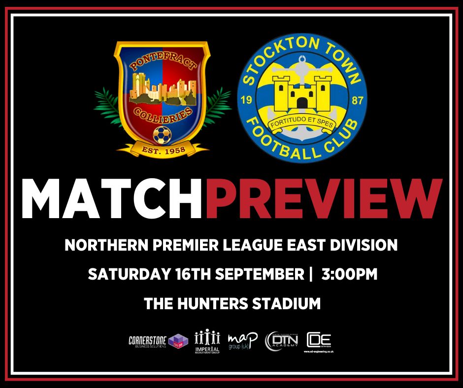 MATCH PREVIEW | Pontefract Collieries v Stockton Town