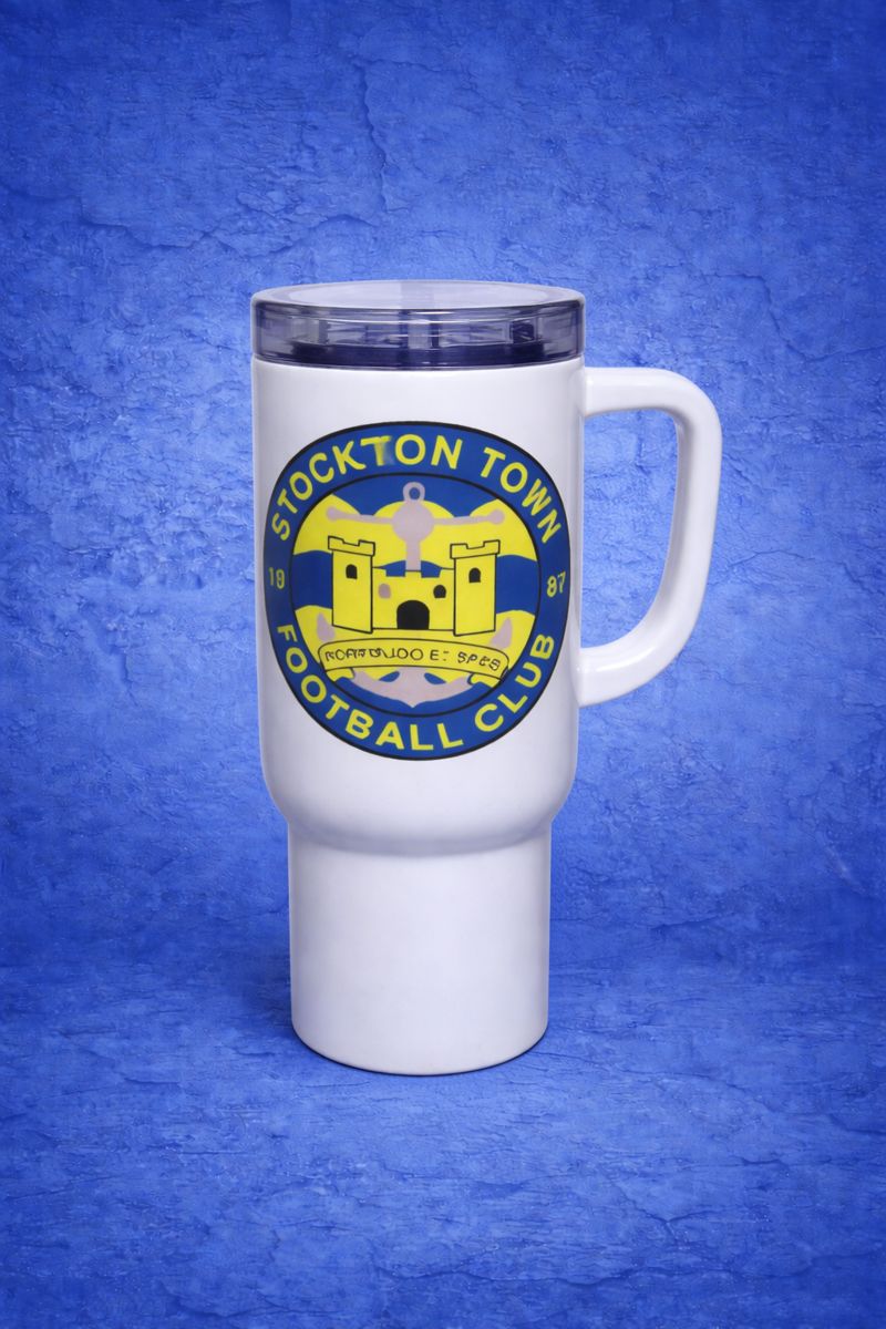 Stockton Town FC Drinks Bottles/Cups.