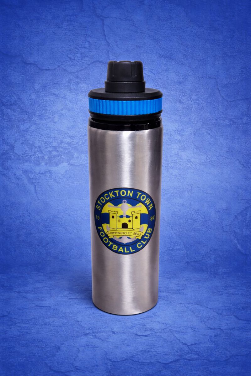 Stockton Town FC Drinks Bottles/Cups. - Image 6